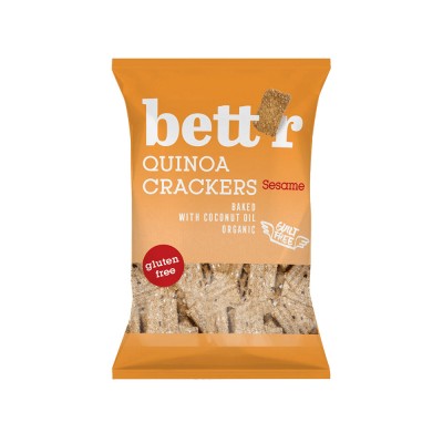 Cracker Quinoa con Sesamo
